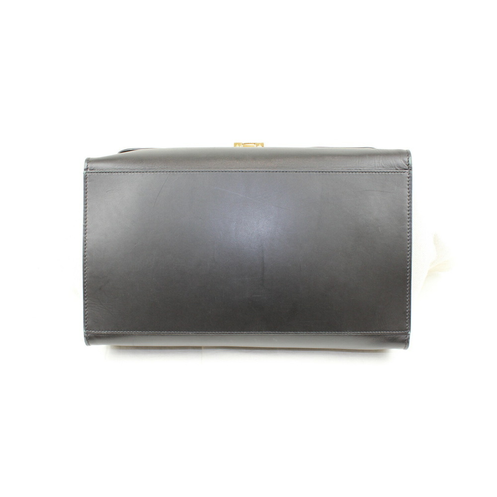 CELINE Trapeze Handbag Black Beige - Picture 3 of 7